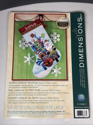 3 Dimensions Counted Cross Stitch Stocking Patterns NUR ANLEITUNG - AS IS - Bild 7 von 16