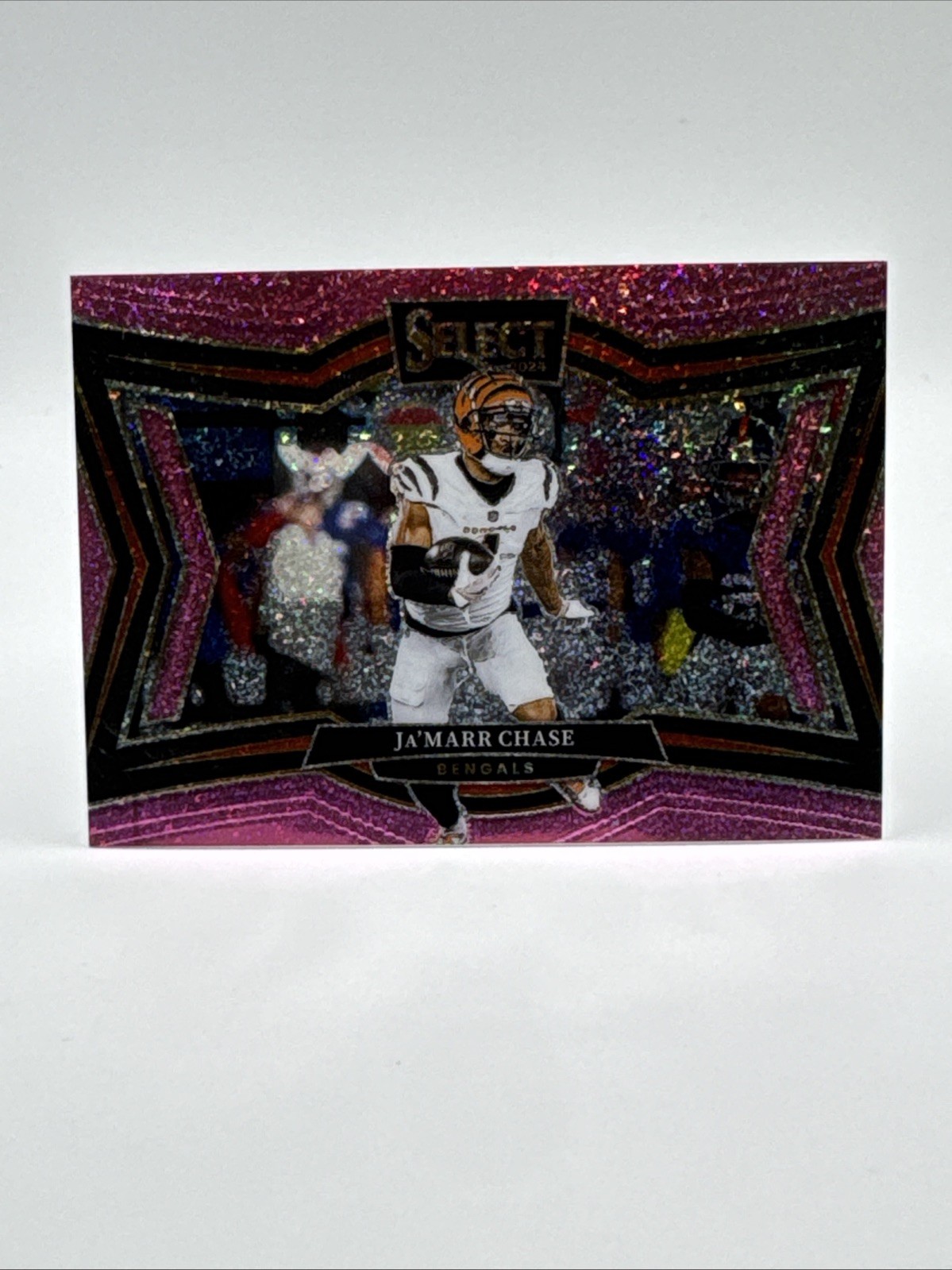 2024 Select Jamarr Chase Field Level #488 Pink Glitter /15 🔥🔥