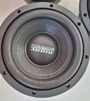 Sundown Audio E-8 V.6 D4 8'' 300W RMS Dual 4-Ohm EV.6 Series Subwoofer