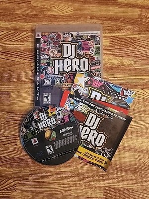 DJ Hero (PlayStation 3, PS3) w/ Man Tested Good