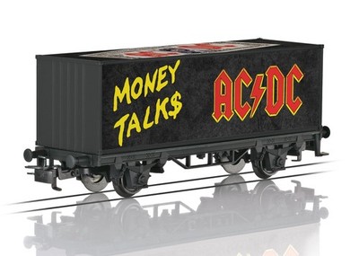 Märklin 44832 Containerwagen AC/DC Money Talks, H0, NEU+OVP