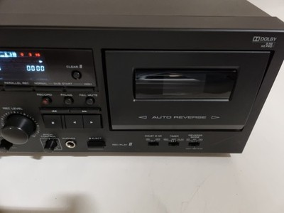 TEAC W-890R Double Auto Reverse Cassette Deck - Very nice