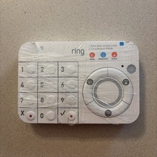 Ring Keypad White 15-Buttons Wireless Alarm Keypad For Ring Alarm Home Security