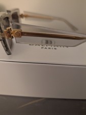 NEW BALMAIN B-VI UNISEX SUNGLASSES BALMAIN BPS-128B GREY/GOLD SUNGLASSES