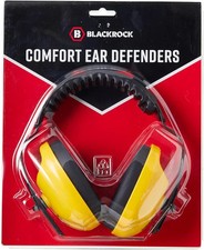 Blackrock Adults Ear Defenders SNR 27db, Comfort Hearing Ear Protection, Noise