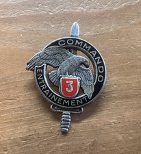 CNEC N°3 DRAGO INSIGNE MÉTAL ARMÉE FRANÇAISE OCCASION