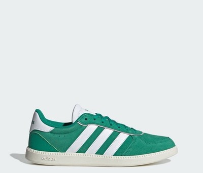 Adidas  Size 8 Women's Breaknet Sleek Shoes Green White JH6896 - New In Box NIB