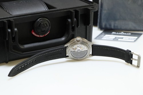 BLANCPAIN Cinquante Brasses Bathyscaphe 5000-1210-G52A Homme Montre De Japon - Photo 6 sur 7