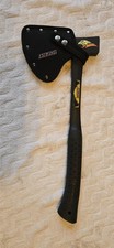 ESTWING Camper's Axe - 19" USA Made Camping Ax with Forged Steel Construction...