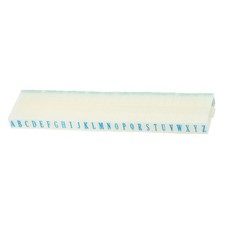 Detachable Number Letter Stamp Plastic 7mm Font Size 4 Numeral 0-9 Alphabet,A-Z