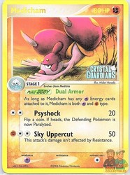 Medicham 25/100 Crystal Guardians Rare Non-Holo