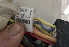 New Caterpillar Harness For A Cat Scraper Part Number 1615779