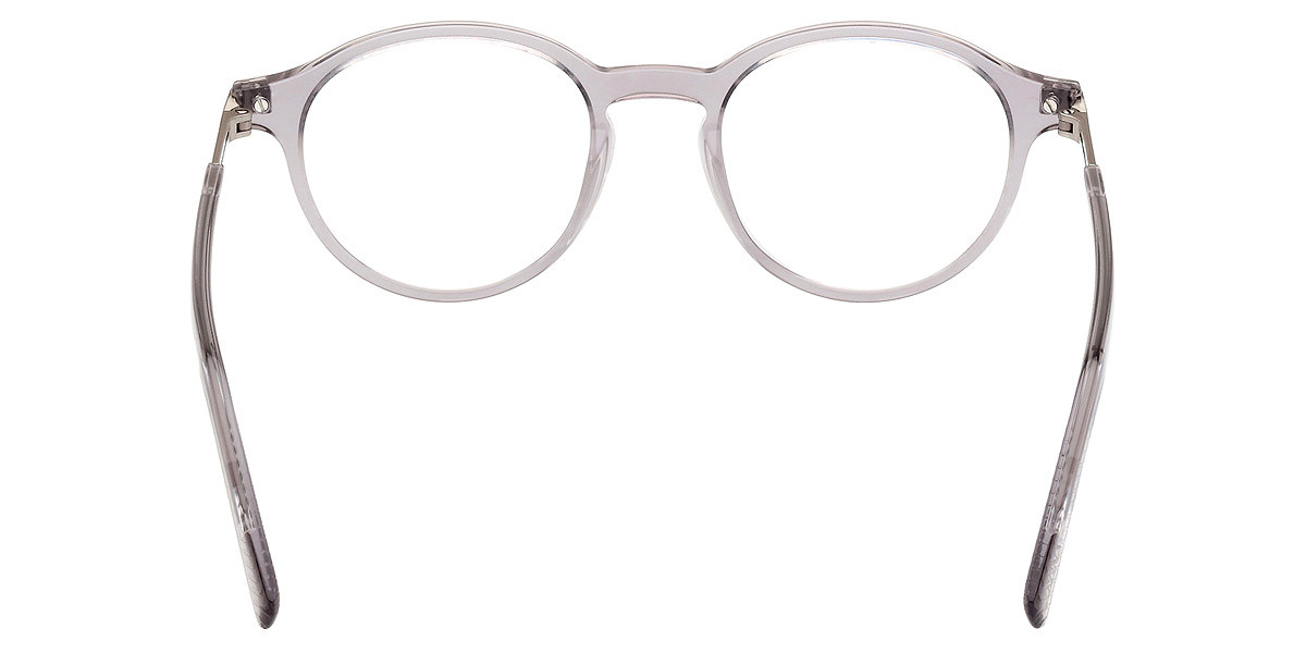 Ermenegildo Zegna EZ5269 Eyeglasses Men Shiny Gray 48mm New 