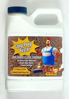 Coop Poop Buster Cleaner and Litter Treatment for Chicken Coops 16 oz