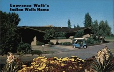 Indian Wells, California CA Lawrence Welk's Wells Home Chrome Vintage Postcard
