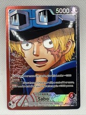 MINT Sabo (004) (Alternate Art) OP13-004 Carrying On His Will Foil