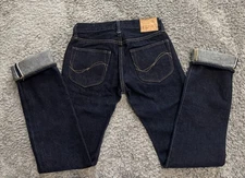 Samurai Jeans S003jp Yamato 21OZ Selvedge Denim Slim Indigo One Wash 31/36