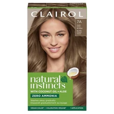 Clairol Natural Instincts Demi-Permanent Hair Dye 7A Dark Cool Blonde Hair Color