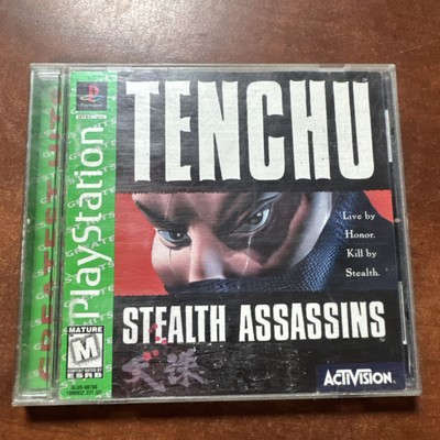 Tenchu: Stealth Assassins (Sony PlayStation 1, 1998) PS1 Complete