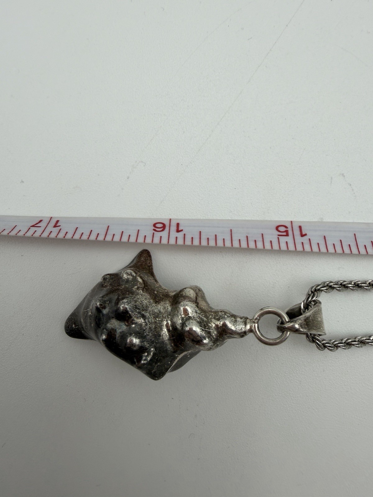 Authentic Sterling Silver .925 Seashell Necklace … - image 10