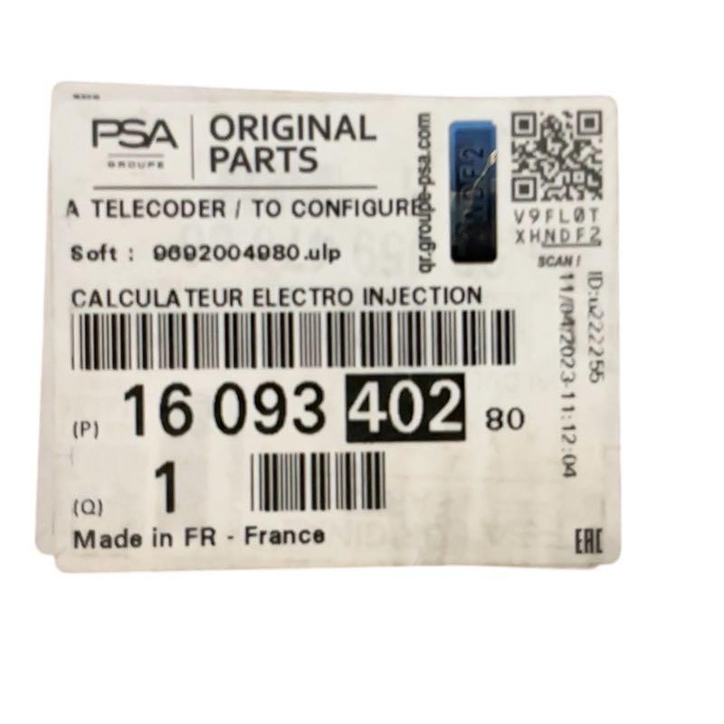 Calculateur commande moteur haute précision Peugeot 301 boîtier électronique 1609340280 - 4