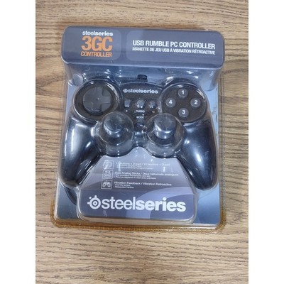 SteelSeries 3GC USB Rumble PC Controller Wired Gamepad for PC Mac 69001 New