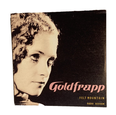 GOLDFRAPP ''Felt Mountain'' Radio Session RARE PROMO CD UK NM 2000 MUT E Free Ship