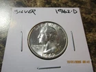 1962-D WASHINGTON SILVER QUARTER    WQ