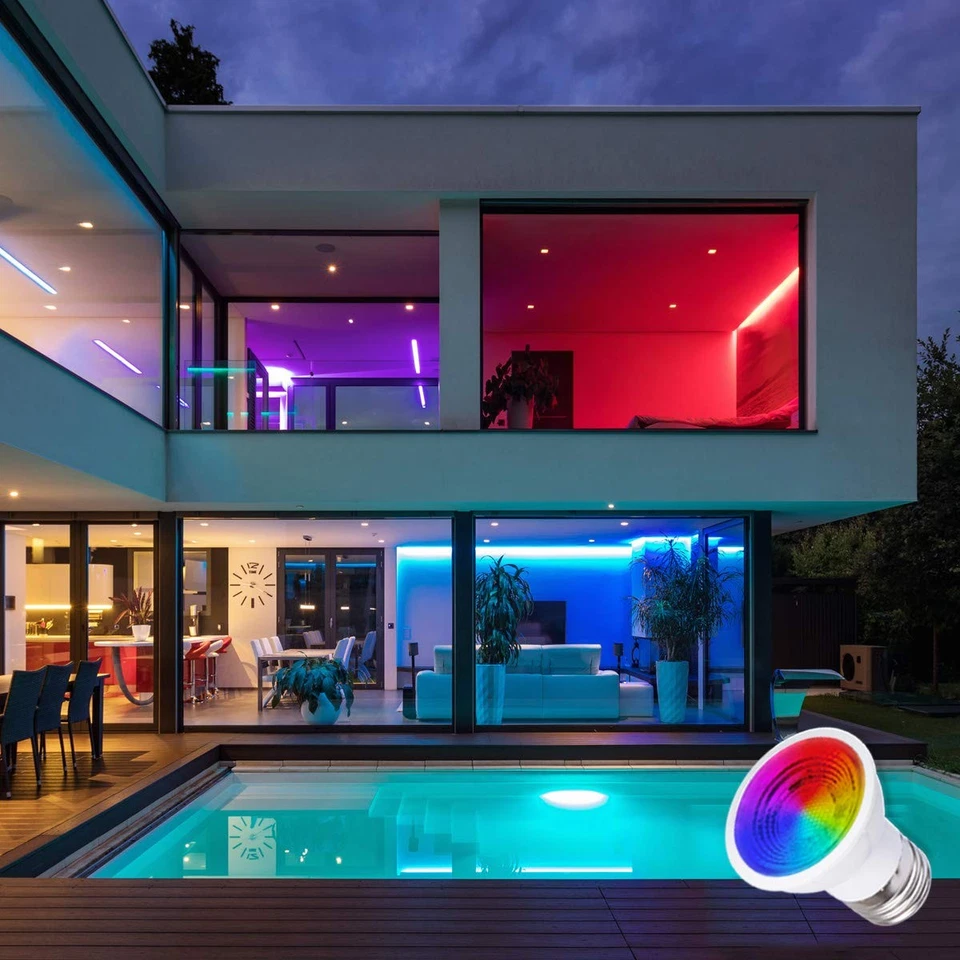 Par16 LED Light Bulbs 40 Watt Equivalent Color Changing E26 Screw Beam Angel ... - Image 4 of 4