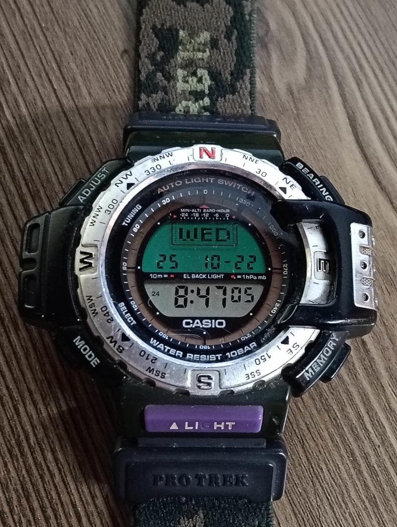 希少美品！CASIO プロトレックPRT40 ホワイト 電池新品！ 【公式通販】