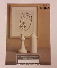 URBX INTERIOR Hochwertige Designerartikel Gutschein
