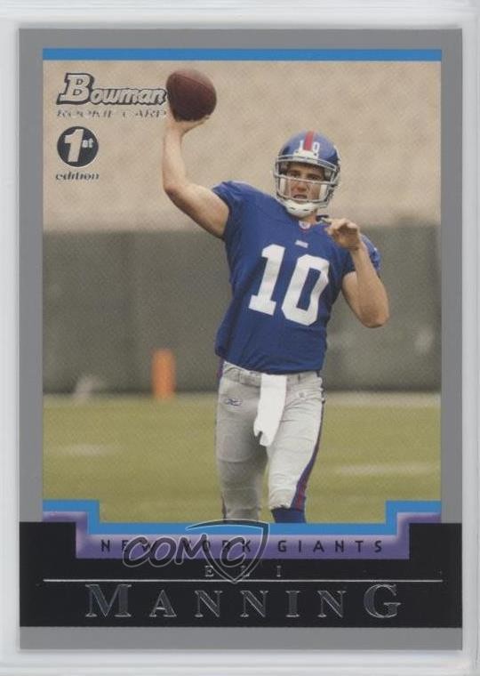 2004 Bowman 1st Edition Eli Manning #111 ht1