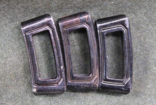 Three (3) Original Dutch M95 1895 6.5x53 Hembrug Mannlicher En Bloc Clips