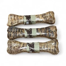 3x Water Buffalo Dog chew Bone treat  6 inch