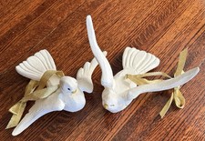 House of Hatten Denise Calla Peace on Earth Dove Ornaments Vintage 1993 Rare