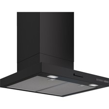Image of Bosch Series 4 60cm Chimney Cooker Hood - Matt Black DWB65CC60B