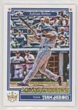 2019 Panini Diamond Kings Team Heroes Holo Gold Adrian Beltre #TH-23 HOF 02v3