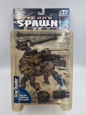 McFarlane Toys Techno SPAWN Classic 1999 Gray Thunder Actionfigur Serie 15