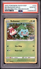 Bulbasaur SWSH231 PSA 10 Holo Bleed Promo Pin Collection Pokemon Go Card 🔥🔥 on eBay