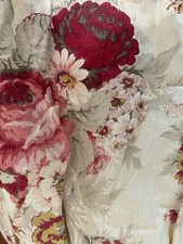 Waverly NWOT Garden Room Norfolk Rose Full Double Dust Ruffle Bed Skirt 14&rdquo; Drop