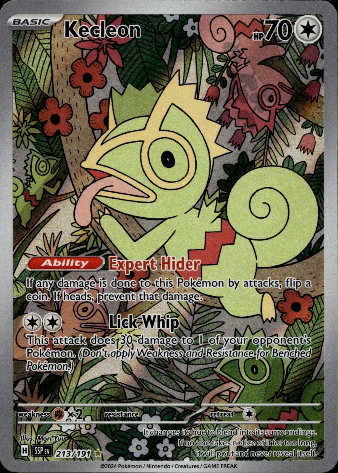 Kecleon 213/191 SSP Pokemon Card