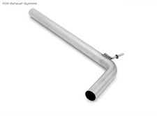  Edelstahl Vorschalldämpfer-Soundrohr Skoda Fabia 5J Schrägheck Combi ab 07