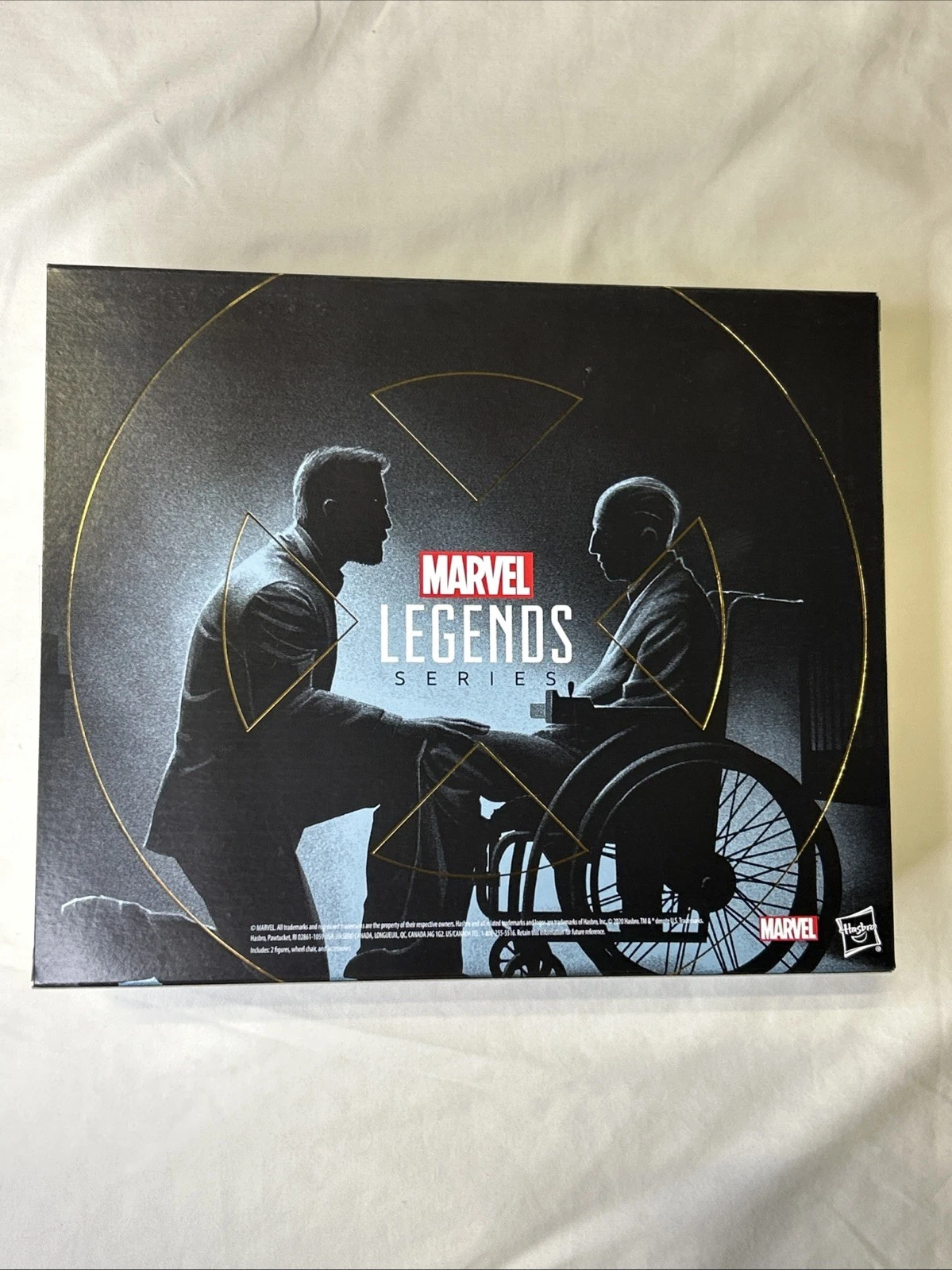 Marvel Legends Logan & Professor Charles Xavier X-Men SDCC PulseCon Exclusive E4 - product detail image 2