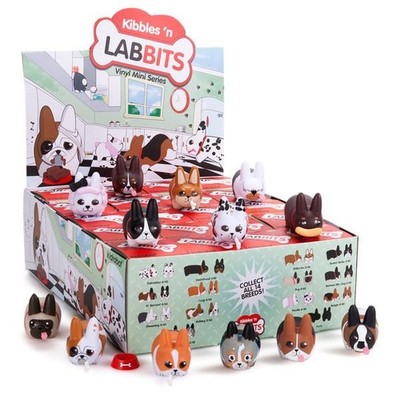 FULL CASE OF 20 KIBBLES' N LABBITS DESIGNER VINYL FIGURES BY KIDROBOT