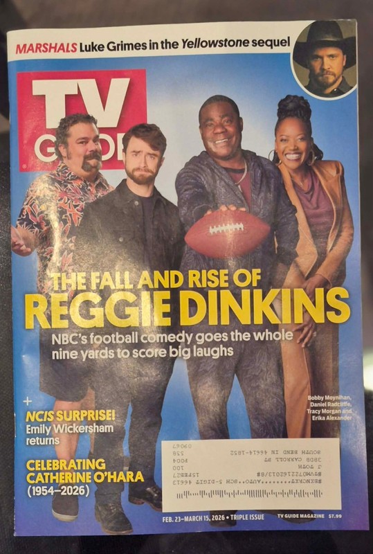 TV GUIDE MAGAZINE 2-23-26 TRACY MORGAN, LUKE GRIMES, CATHERINE O-HARA
