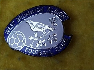 alte Nadel  big old badge EMAILL. 80er J. * West Bromwich Albion FC* England WBA
