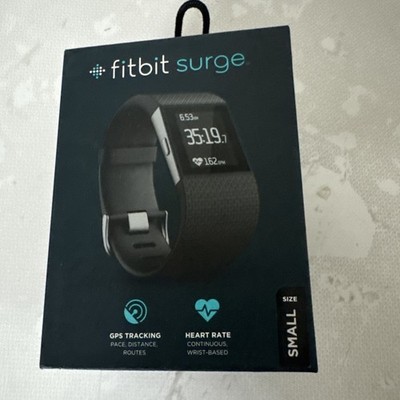 Fitbit Surge Black/Small FB501BKS BT/GPS/HR Smartwatch Water Resistant