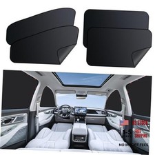 Magnetic Car Window Shades 4 Pack, Car Privacy Curtains for Camping