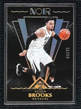 2017-18 Panini Noir Rookies Metal Frame Alternate 9/25 Dillon Brooks #246 h8k