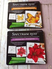 Spectrum Noir 2 Tins x 24 Pencils Essentials and Primaries Professional Pencils